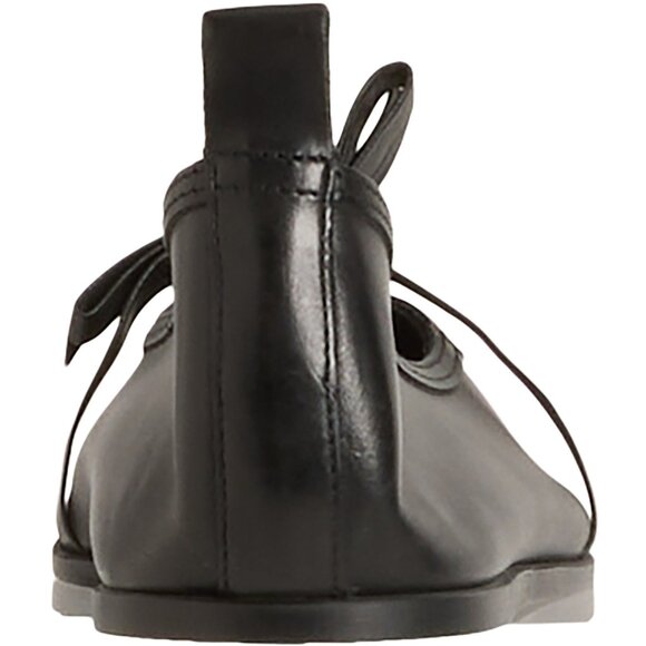 NEW Free People Mania Bow Flats - Slip-Ons, Leather in black For Women1125 3s2 - Picture 6 of 9